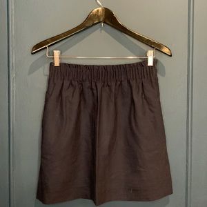 JCrew Gorgeous dark blue wool/poly skirt